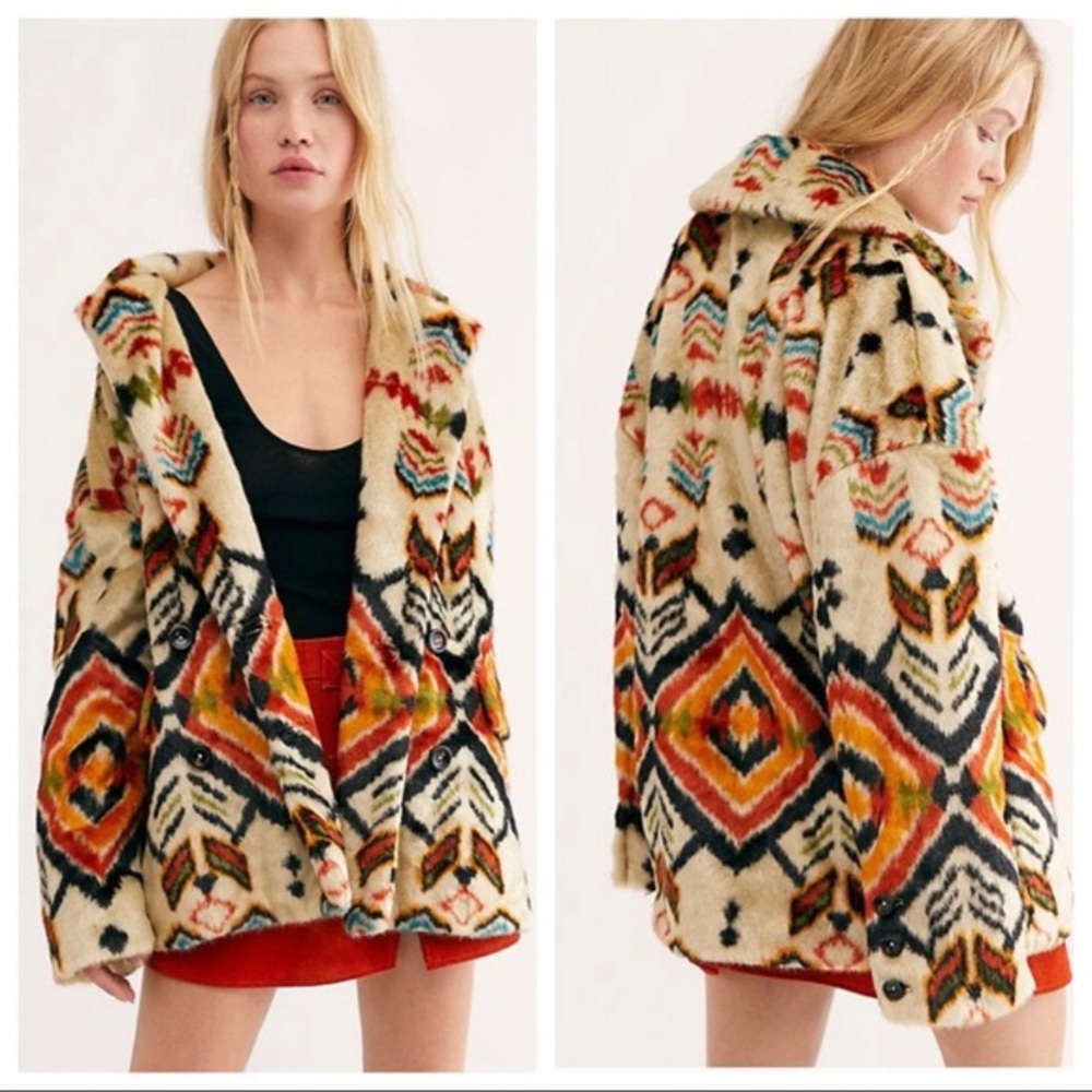 Carmella faux fur coat